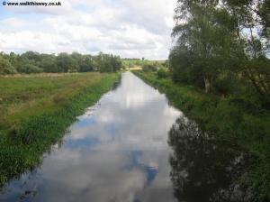 The River Wey from the bridge at Wareham's Farm