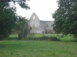 The remains of Newark Priory