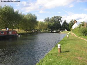 Approaching Triggs Lock